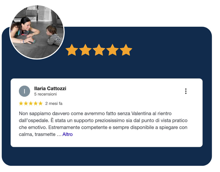 supporto pratico emotivo puericultrice milano